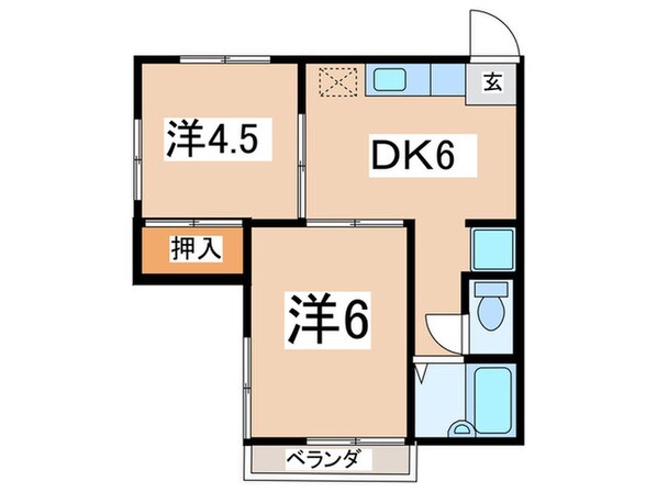 トラッド保土ケ谷の物件間取画像